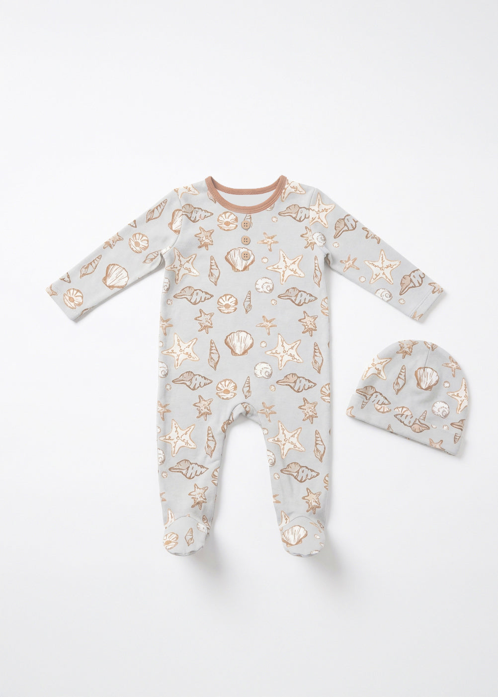 Baby boy Ocean Wonders Footie set