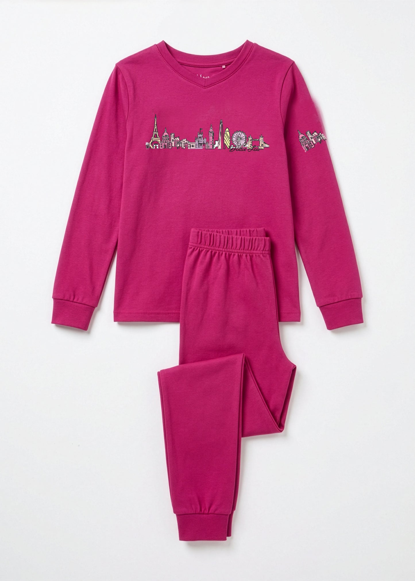 Fuchsia Global Dreamer Loungewear set