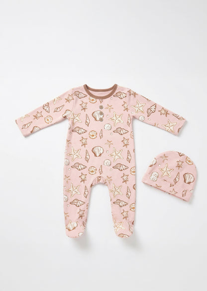 Baby Girl Ocean Wonders Footie set