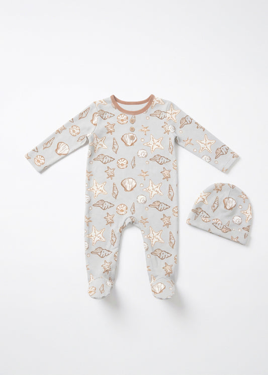 Baby boy Ocean Wonders Footie set